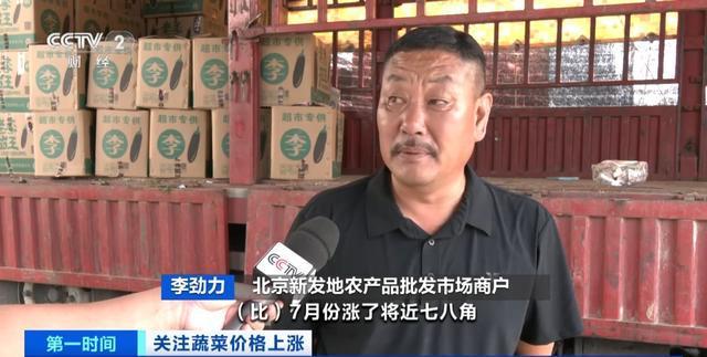 多地蔬菜价格上涨黄瓜批发价涨超40%！还会再涨吗？(图1)